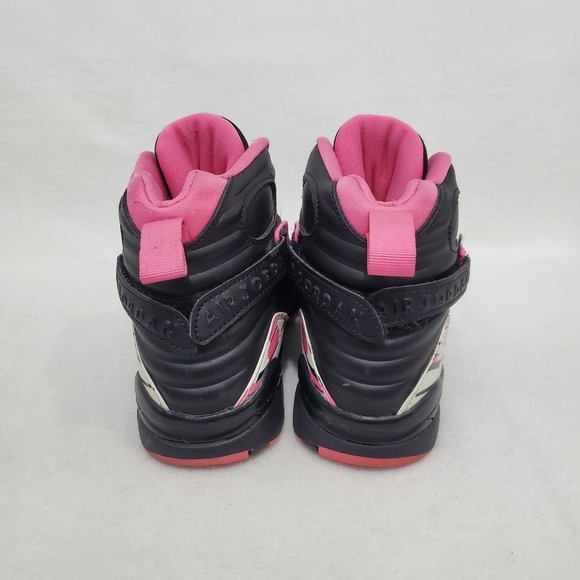 Air Jordan 8 Retro Pinksicle Basketball Sneakers - Picture 4 of 9